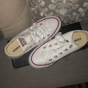 New! Converse Allstar Low Top White Women’s Size 6